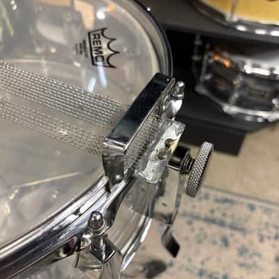 Fibes 5x14" Snare Drum 1970s - Clear Acrylic image 7