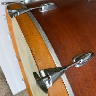 ULTRA RARE Slingerland 32” BASS DRUM 1970 - 1972 - Natural VERY GOOD BOOM BOOM! image 6