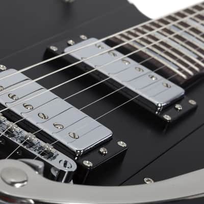 Schecter Robert Smith UltraCure Electric Guitar.Black Pearl (BLKP) image 7