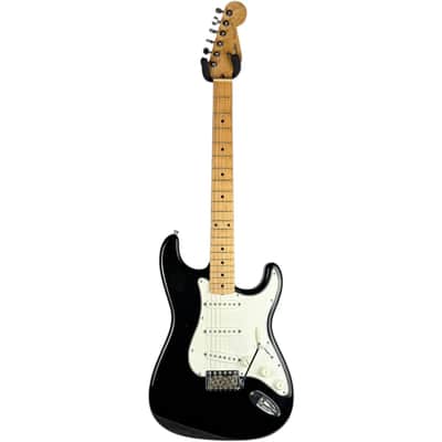 Fender Japan Standard Stratocaster 1993-1994 - Black - Vintage image 3