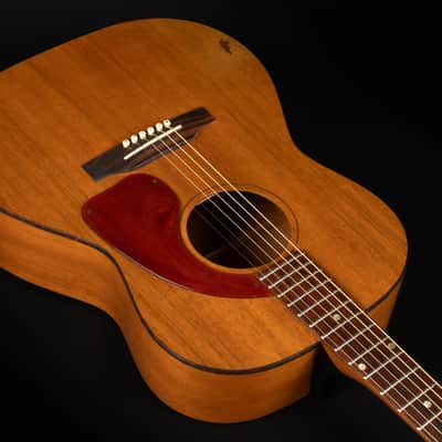 1966 Gibson LG-0 - Natural | USA Kalamzoo Vintage All Solid 00 Acoustic Guitar | Case image 7