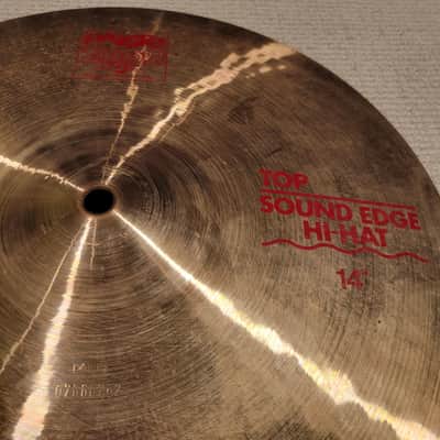 Paiste 14" 2002 Sound Edge Hi-Hat Cymbals (Pair) 2007 image 3