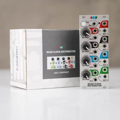 4ms Quad Clock Distributor Eurorack Module w/ Box #58555 image 4