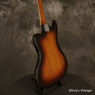 Silvertone/Teisco "Flea" Bass 1960s Sunburst image 17