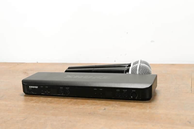 Shure BLX288/PG58 Wireless Microphone System - H10 Band NO POWER SUPPLY CG012PA image 1