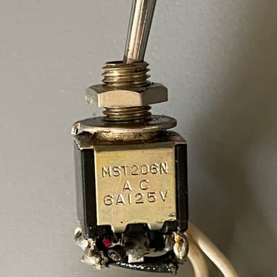 Vintage 1973 USA Guild S-100 Polara Wiring Harness Stackpole Switchcraft 2 Volume / 2 Tone / 3 Way Switch Possibly Fits Jetstar image 13