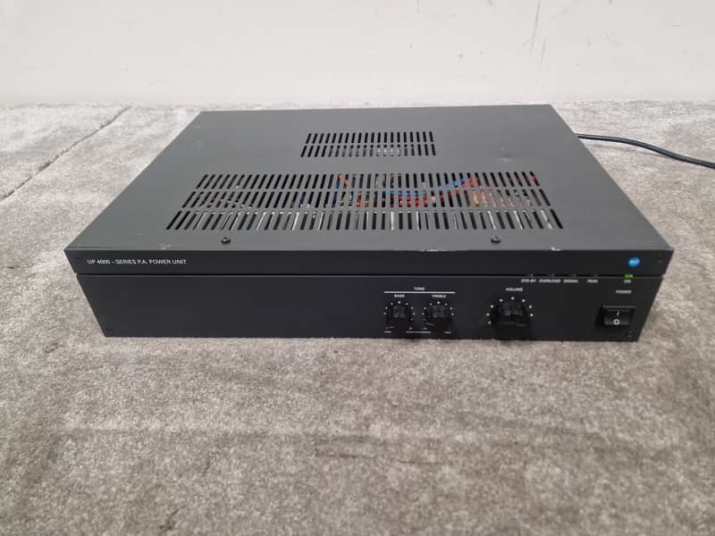 RCF PA Power Unit UP4161 160W Amplifier - Integrated Mixer - Very Good image 1