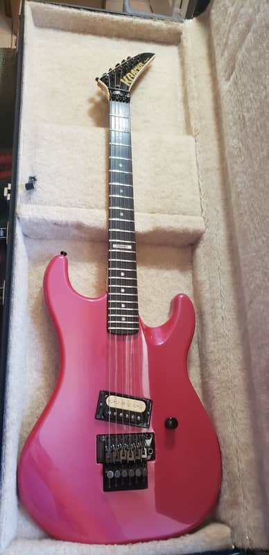 KRAMER BARETTA1 1980年代製 USA製ワンオーナーのクレーマー Kramer Original Vintage 1980's Baretta 1 1988-1990 Flip Flop Red