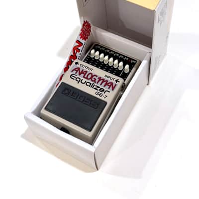 Boss Analogman GE-7 in Original Box Pro Mod EQ Pedal Incredible Condition FAST SHIP! image 12