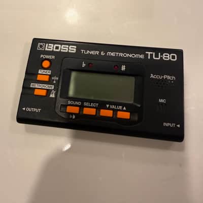 Boss TU-80 Tuner & Metronome - Black image 1