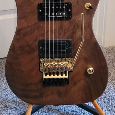 Washburn N4 Walnut Mourning Windows Inlays Proto Davies 2.0  2010 Nuno Bettencourt Signature image 16