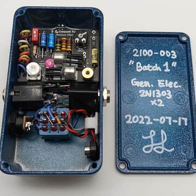 Milestone Effects Crescent Fuzz - GE 2N1303 Germanium Face Style General Electric 2N 1303 image 4