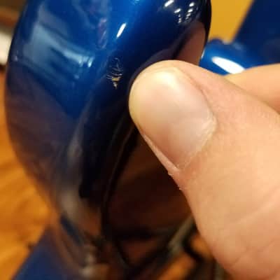 Kramer Focus 3000 MIJ! 1980's Gloss Blue Serious Shredder! image 13