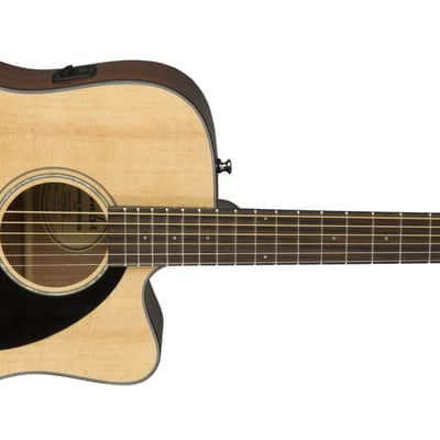 Open Box Fender CD-60SCE - Natural image 4