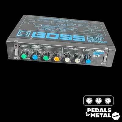 Boss RCL-10 Micro Rack Series Compressor Limiter 1985 - 1990 - Black X14974 image 2