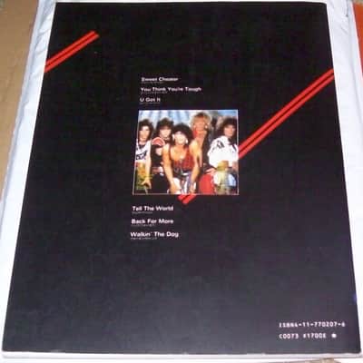 RATT - SELF-TITLED DEBUT - GUITAR TABLATURE Japan Band Score Tab Book Songbook image 4