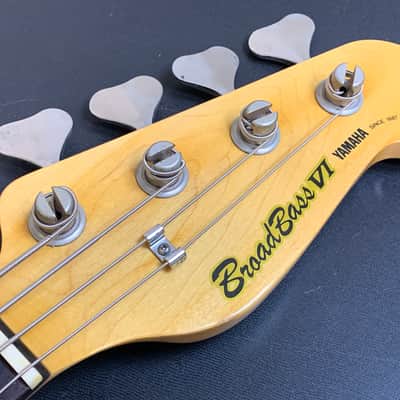 YAMAHA Broad Bass VI BB-VI Vintage Made in Japan Electric Bass Guitar Sunburst c.1980 image 15
