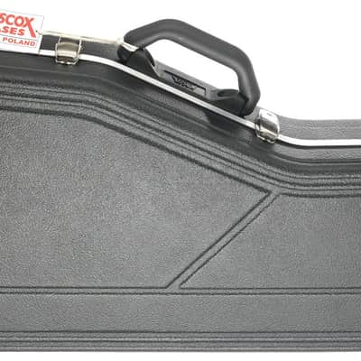 Hiscox Pro-II Strat/Tele Electric Guitar Case Black/Silver image 2