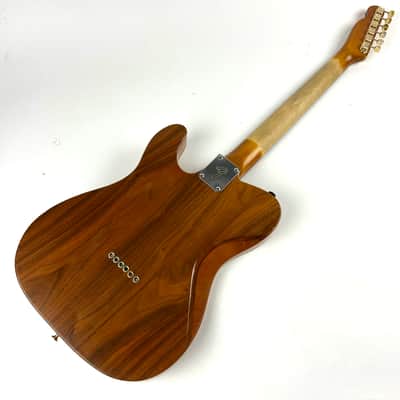 Custom Telecaster Abalone  Bound body with Spalted top. Rosewood board on Maple neck Fender Gigbag Included. image 5