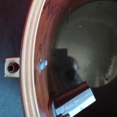 Sonor Signature 14"x14" Heavy Bubinga Rack Tom — 1983 (Date Code 300) — 100% Original image 11