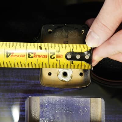 1993 Fender/Japan HRR 60s Purple Foto Flame Guitar Body NOS image 13