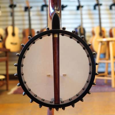 OME USA Jasmine Limited Edition 11" Open Back Banjo Cherry w/Hard Case image 3