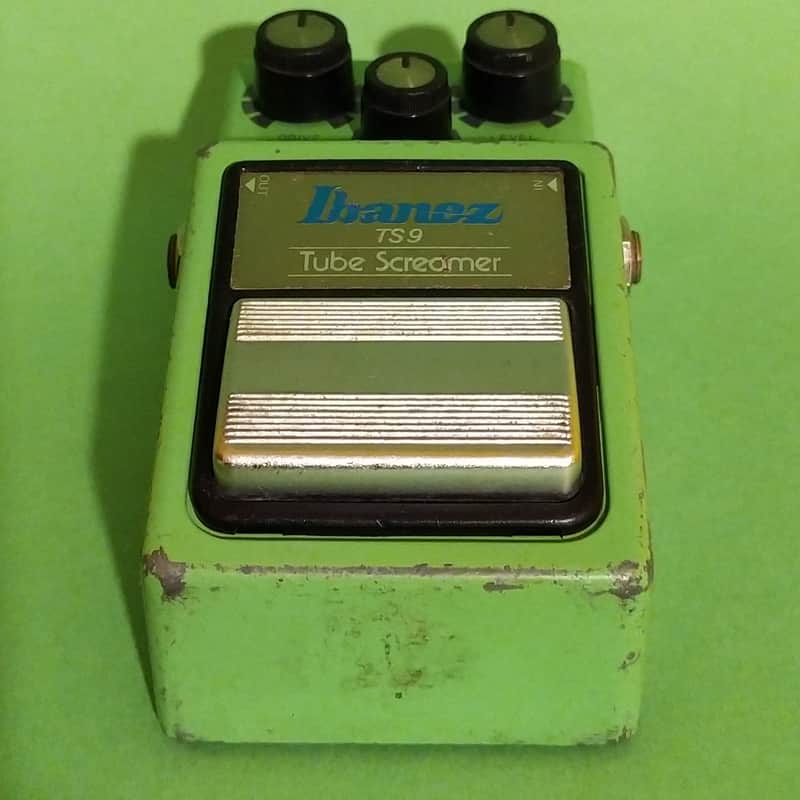 Ibanez TS9 Tube Screamer 1982 Black Label JRC2043DD | Reverb