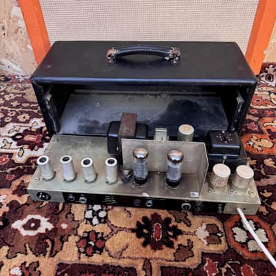 Vintage 1960s Selmer Treble N Bass 50 MKIII MK3 Valve Guitar Amplifier Mullards image 11