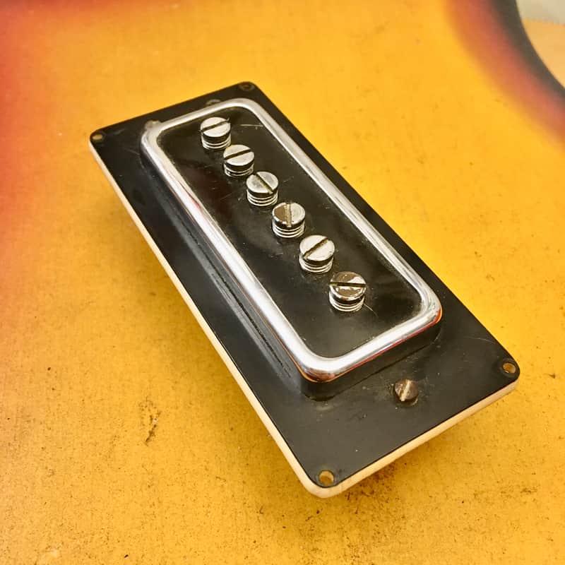 DeArmond Rowe Single coil guitar pickup c 1962 original vintage USA guild harmony silvertone image 1