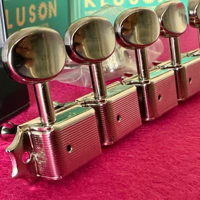 Kluson Traditional "No Line" Tuners 1952 to 1956 for stratocaster ®/ jazzmaster / telecaster / jaguar image 5