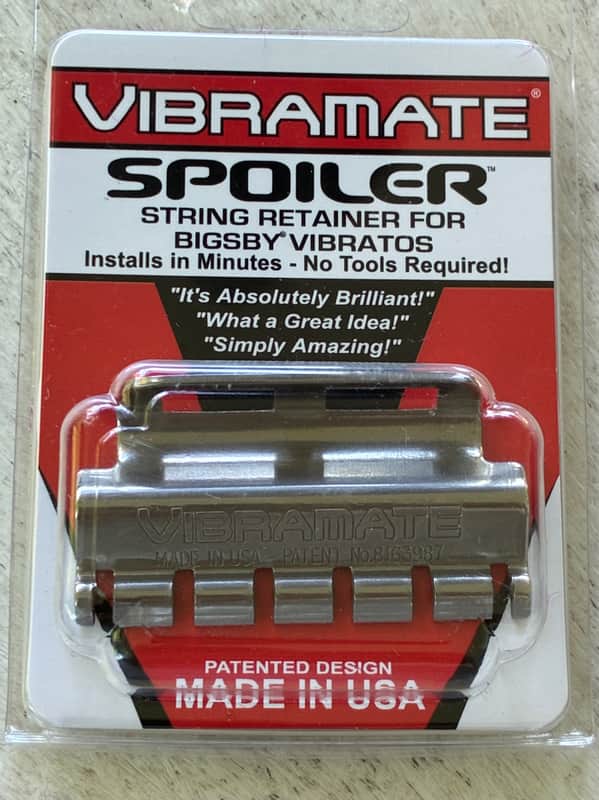 Vibramate String Spoiler Quick String Change Bigsby Vibratos Stainless image 1
