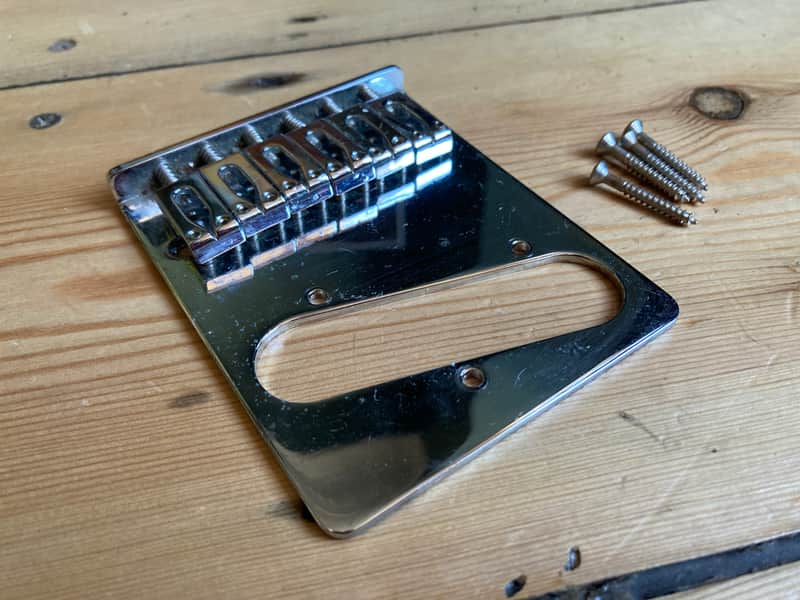 Fender Telecaster Standard Guitar Bridge Plate Mexico 2005 image 1