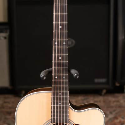 Martin Custom Shop Dreadnought Acoustic Guitar - Ziricote with Hardshell Case image 5