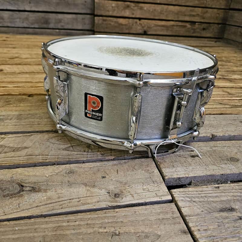 Snare Drum 14" Premier Vintage HI-FI Aluminium USED! RKHIF090426 image 1