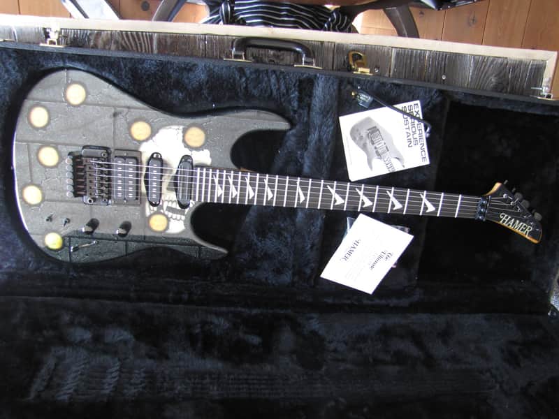 Hamer USA Chaparral Elite Holoskull 1992 Hand Painted Sustaniac System image 1