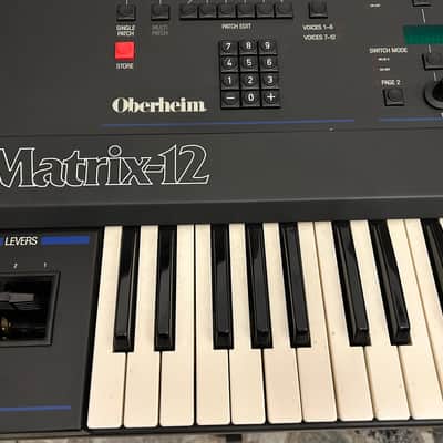 Oberheim Matrix 12 12-Voice Synthesizer image 4
