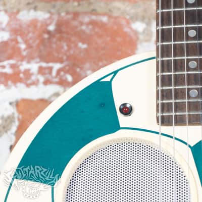 Aria Pro II SCG-200 Goal III Football Guitar Built in Speaker image 14