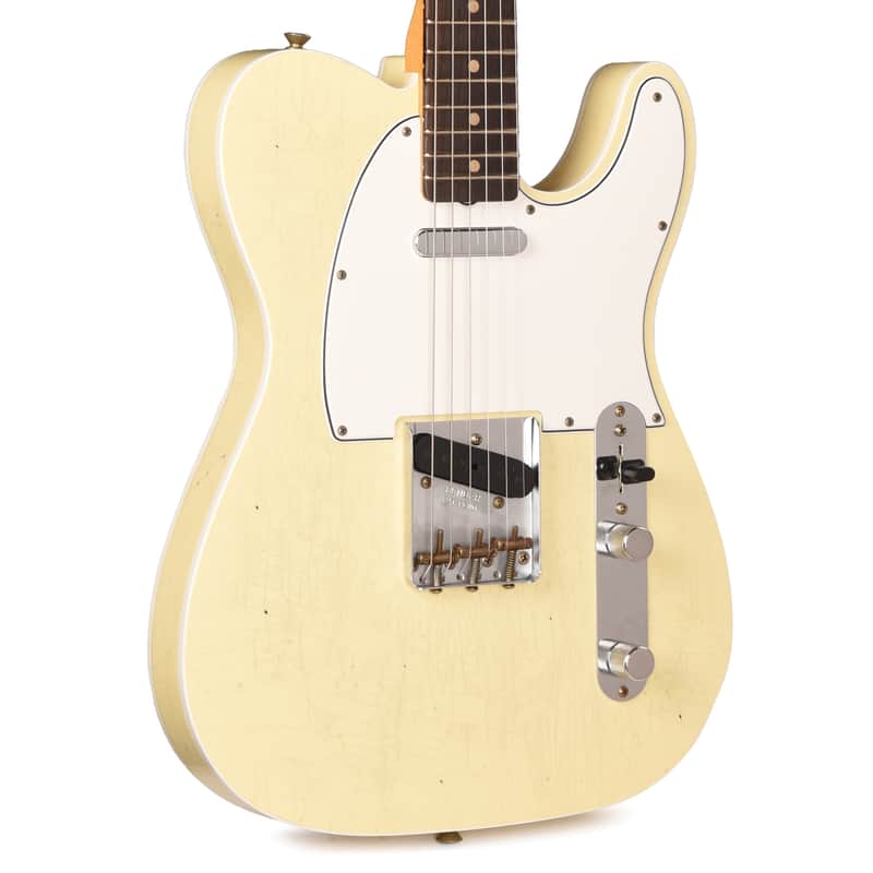 Fender Custom Shop 1960 Telecaster Custom Journeyman Relic Vintage White (Serial #CZ589607) image 1