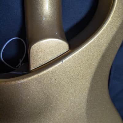 PRS S2 Vela with Dots Inlay 2016 - Egyptian Gold Metallic image 7
