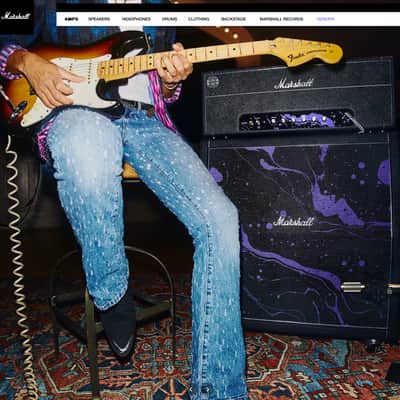 Marshall x Hendrix Half-stack Bundle - Jimi Hendrix Colorway 2026 image 14