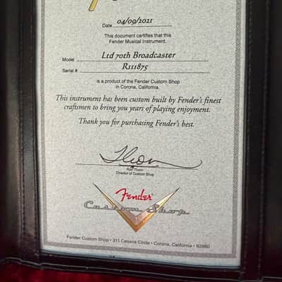 Fender Custom Shop Limited Edition 70th Anniversary Broadcaster Relic 2020 - Aged Nocaster Blonde image 21