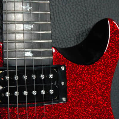 New 2011 PRS SE Orianthi Red Glitter Double-Cutaway Guitar image 3
