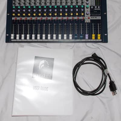 Soundcraft EFX12 12-Channel Mixer with Effects 2010s - Black image 2