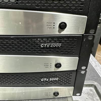 Crown CTS 2000 2 W/ IQ-PIP-LITE CARD Channel Power Amp (One) image 4