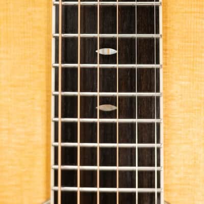 Santa Cruz 00 Acoustic Guitar - Sitka Spruce/Ebony with Hardshell Case image 9