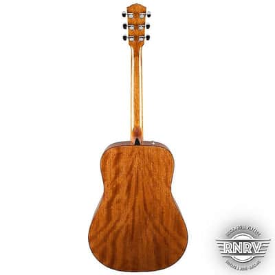 Fender CD-60 Dreadnought V3 w/Case, Walnut Fingerboard, Natural image 3