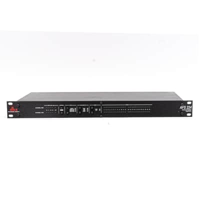 dbx AFS224 Advanced Feedback Suppression Processor Dual Channel Rack Unit