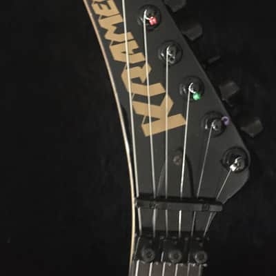 Kramer Night swan USA w/original case 1988 Lightning Graphics image 2
