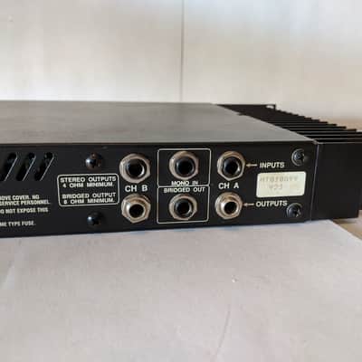 ADA MicroTube 200 Black 200 Watt Tube Power Amp Made In USA