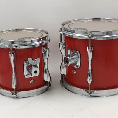 Yamaha 8″ & 10″ Toms in Red